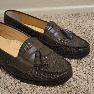 Siam Leather Goods CROCODILE Mens Loafers 47 shoes  12
